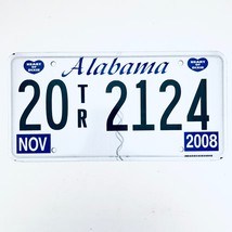 2008 United States Alabama Colbert County Trailer License Plate 20 TR 2124 - $225.96 MXN