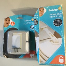 Safety 1st toilet lock and outlet cover - $4.46