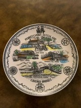 Vintage Pennsylvania Dutchland Dutch Country Amish Covered Bridges Souve... - $20.52 CAD