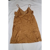 Project Social T Womens Slip Dress Cinnamon Short Cut Out Sleeveless XS New - £10.89 GBP