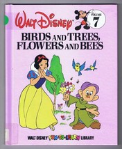 ORIGINAL Vintage 1983 Disney Library #8 Birds Trees Flowers Bees Hardcov... - $9.89