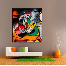 Pablo Picasso The Lesson Hand Painted Oil Painting Reproduction On Canvas - £100.04 GBP - £283.05 GBP