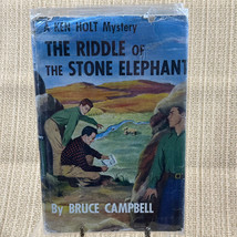 Ken Holt  #2 The Riddle Of The Stone Elephant HC DJ Ex Library - £7.84 GBP