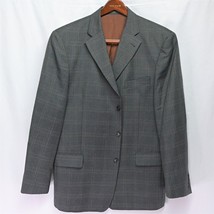 Westbury 56 | 46R Brown Check 3 Button Blazer Suit Jacket Sport Coat - £28.20 GBP