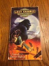 Legend Of The Besert Bigfoot / The Last Chance Detectives (VHS) Ships N 24h - $16.81