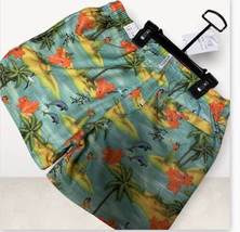 Size Boys 12/14 Month Hawaiian Shorts Hawaii  Ukuleles Hibiscus Palms - £15.95 GBP