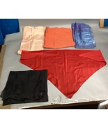 Set Of 4 - 100% Silk Scarves And 1 Bandana (including Elizabeth Arden NY... - $23.61 CAD