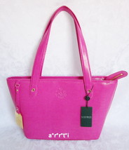 Ralph Lauren Leather Newton Shopper Tote Hot Pink - NWT  - $145.00