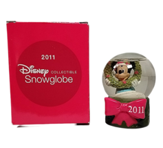 2011 Disney Mickey Mouse Collectible Christmas Snowglobe - $8.00