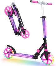 Beleev V8 Scooters For Kids Ages 6+ With Light-Up Deck, 2, Max Load 220 Lbs - £103.51 GBP