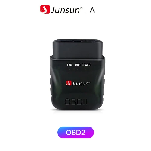 Jun Mini OBD 2 Scanner Bluetooth-compatible 5.0 V1.5/V2.1 For Android IOS Car Ra - £64.14 GBP