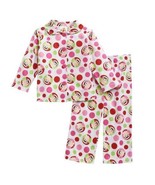 Girls Pajamas Christmas Elf on the Shelf Pink Shirt &amp; Pants Fleece 2 Pc-... - £11.80 GBP
