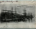 Tacoma Washington WA Waterfront Printed Aluminum UDB Postcard B13 - £31.15 GBP
