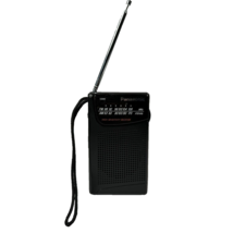 Panasonic RF-521 Transistor Pocket Portable AM FM Radio Tested Works Good - $17.81