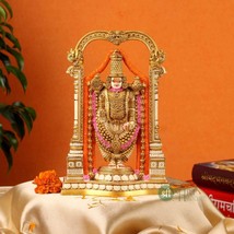 8&quot; Tirupati Balaji Fine Painting Idol Decorative Showpiece Handcrafted B... - £116.80 GBP