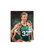 Larry Bird Boston Celtics NBA Basketball Player HOF Hall of Fame Art Pri... - $34.67 CAD+