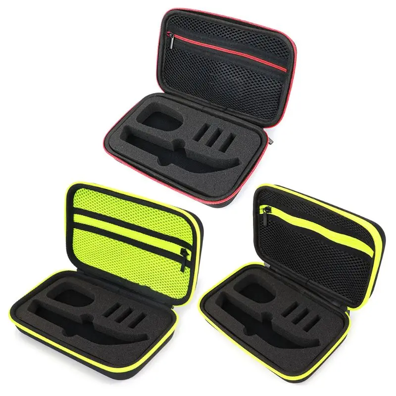 Portable Shaver Case OneBlade Trimmer and Accessories EVA Travel Bag Zipper - $7.93