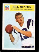 1966 Philadelphia #101 Bill Munson Nm La Rams *SBA11273 - £5.47 GBP