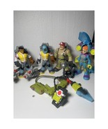 Lot Of 4 Rescue Heroes Mattel Fisher Price Action Figures With Backpacks - €50,36 EUR