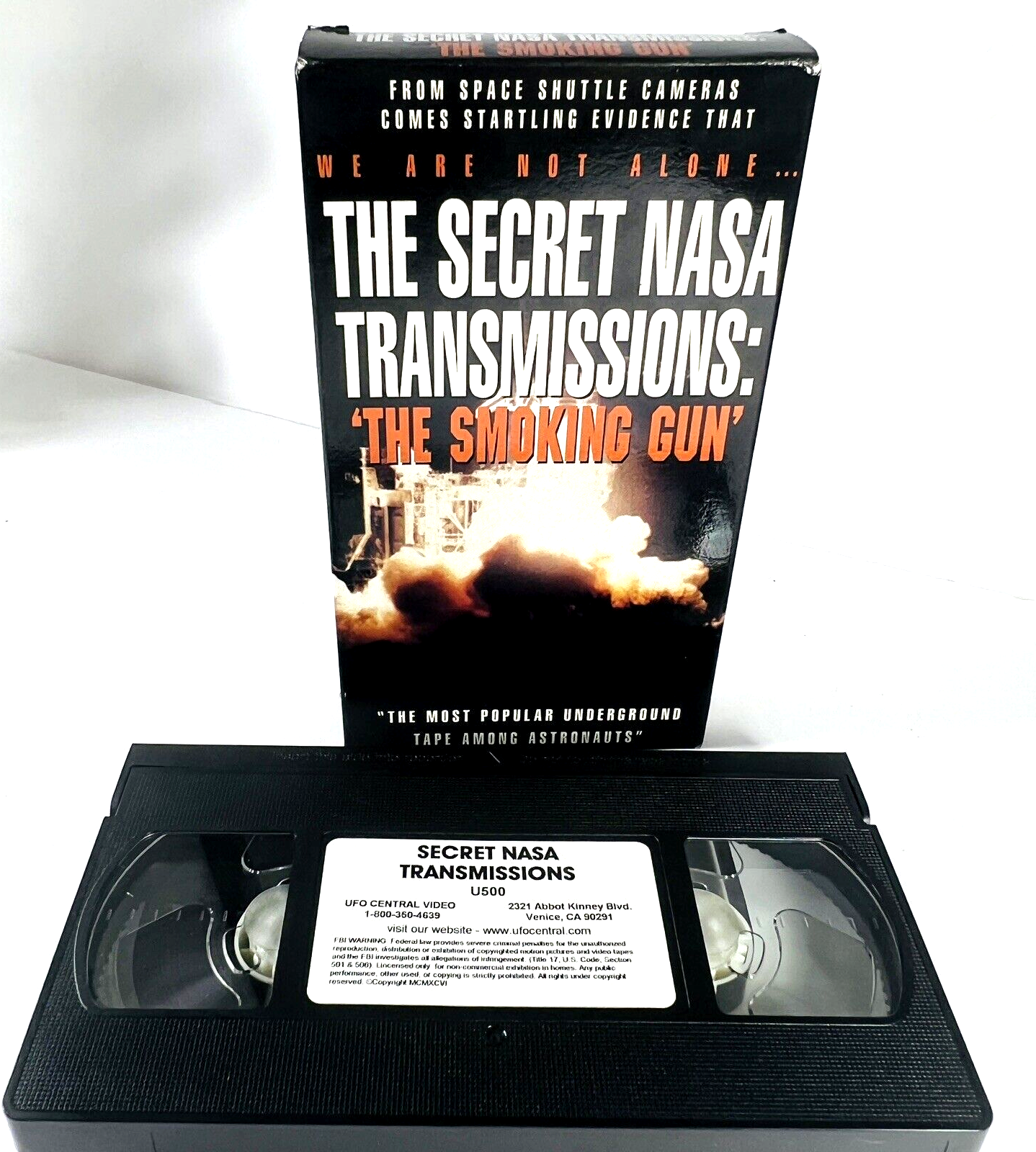 Vintage Secret NASA Transmissions The Smoking Gun We Are Not Alone 2000 ... - $19.99
