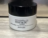 NEW  Philosophy Anti-Wrinkle Miracle Worker Travel Size 15ml/0.5oz - $14.99