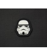 3D PVC Mini Stormtrooper Helmet Star Wars Rubber Patch First Order RE Pa... - $155.14 MXN