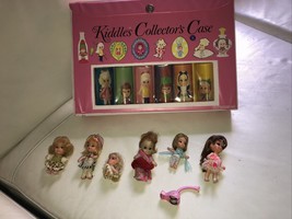 VINTAGE 1967 Mattel Liddle Kidddles Collectors Case &amp;  1967 Skeddiddle Dolls + - £156.61 GBP