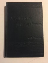 An Outline of the Epistle to the Romans Coates Vintage Antique Book 1e Bible - £19.77 GBP