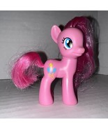 My Little Pony MLP G4 Pinkie Pie Figure 3&quot;  brushable tinsel Toy 2010 - £6.09 GBP
