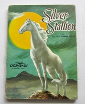 SILVER STALLION ~ Bill And Bernard Martin Vintage Childrens Book Horse Lightning - £9.94 GBP
