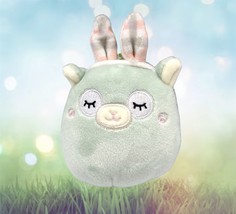 Squishmallow 3.5&quot; Miley Llama Clip Soft Mint Bunny Ears 2023 Easter Plush BNWT - £12.43 GBP