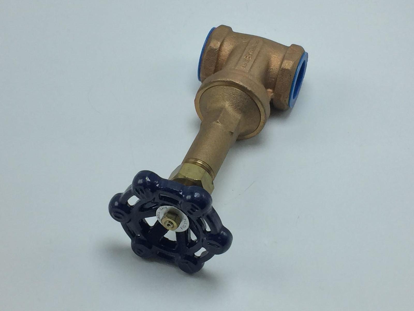 POWELL FIG-514-1IN BRONZE GATE VALVE CLASS 150 300WOG  - $75.00