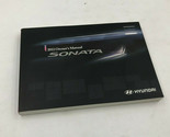 2012 Hyundai Sonata Owners Manual Handbook OEM H02B36005 - £14.15 GBP
