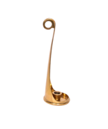 Brass Candle Holder Stick Top Loop Carrier Wind Guard Bedside - €24,21 EUR