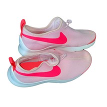 Nike Air Max Plus with Drawstring Shoe String Barbie Pink with White Sol... - $36.12
