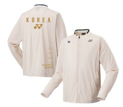 YONEX BWF World Tour 11 Wins Korean Badminton Windbreaker Jacket Signed ... - $125.01