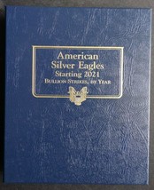Whitman American Silver Eagle Coin Album Starting 2021 #4898 - £23.47 GBP