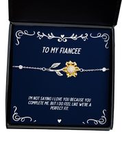 Epic Fiancee Gifts, I&#39;m not Saying I Love You Because You Complete me, but I do  - £38.91 GBP