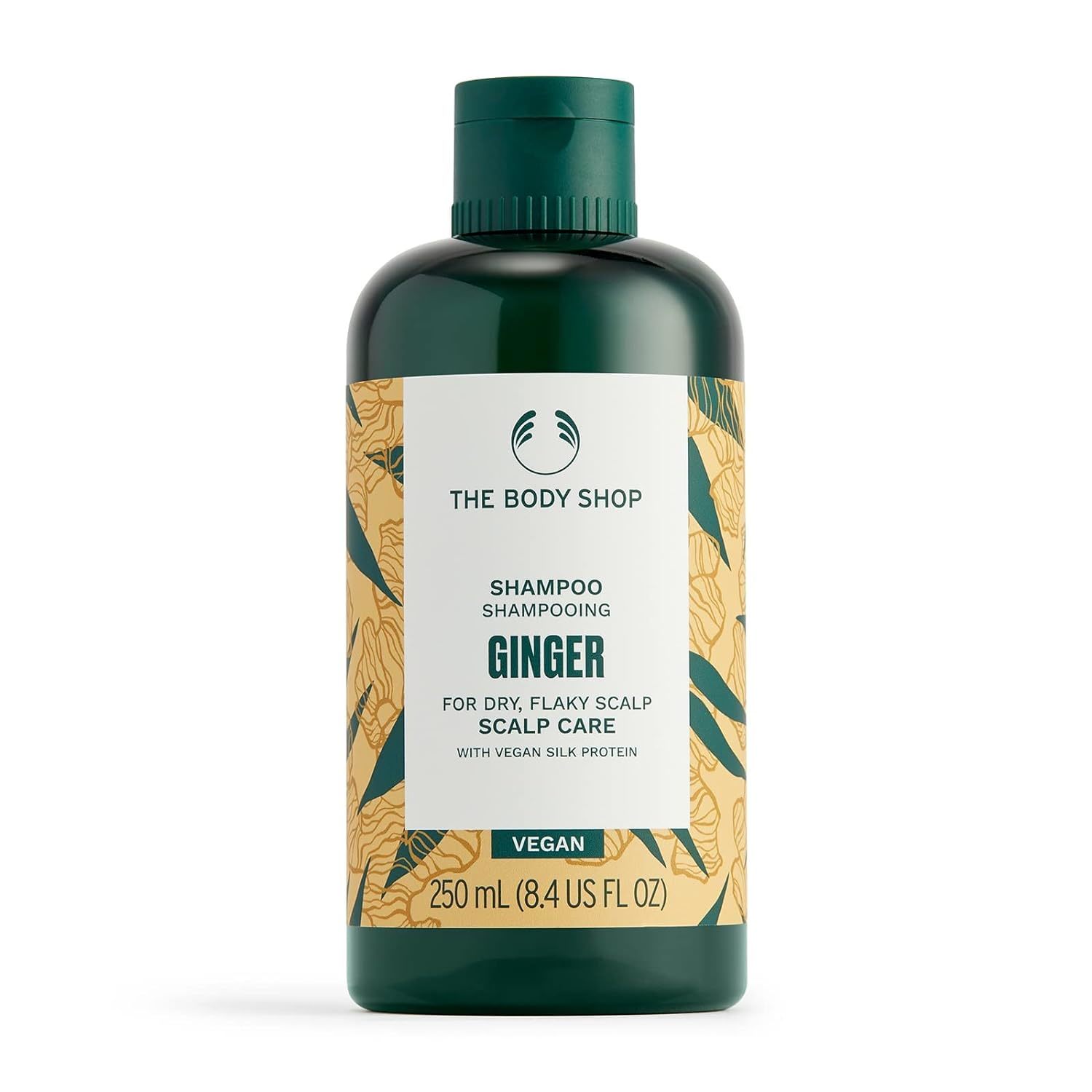 The Body Shop Ginger Scalp Care Shampoo  For Dry, Flaky Scalp  With Vegan Silk - $20.99