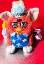 1998 Patriotic Furby KB Toys Special Limited Edition In Box Works - $114.35