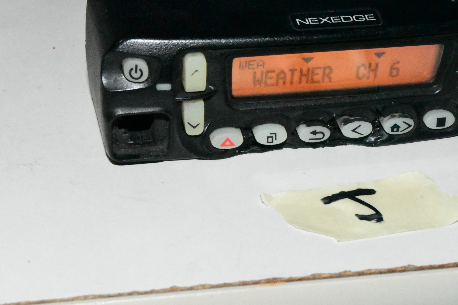 Kenwood Nexedge NX-700H-K VHF NXDN NX700 FACEPLATE ONLY RARE *TESTED* #J W4C2 Item image 2