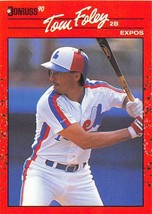 1990 Donruss #274 Tom Foley NM-MT Expos - $1.67