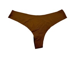 SKIMS Kim Kardashian Free Cut Thong Panty Oxide Brown PN-THG-0852 Womens... - $11.75