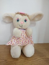 Vtg. Wallace Barrie Kitch Bunny Rabbit Stuffed Animal 10&quot; Made In Korea 1980 - £20.34 GBP