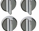 Burner Knob Compatible with Whirlpool Range ( 4 Pack ) WEE730H0DS0 WEE73... - $51.43