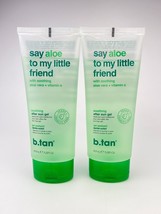 B. Tan Say Aloe To My Little Friend Soothing After Sun Gel Vegan 7oz Lot Of 2 - £11.55 GBP