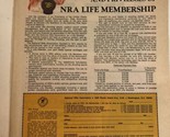 Vintage NRA Life Membership Form Print Ad 1975 Pa5 - £4.78 GBP