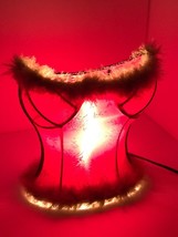 Romantic Ladies Bustier Corset Bra Slip Table Lamp Night light Bedroom L... - $29.99