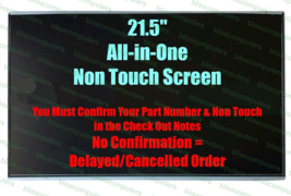 21.5&quot; T215HVN05.1 LCD Replacement laptop Non Touch Screen Display Panel FHD - $158.95