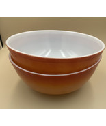 Lot of 2 Vintage Pyrex 404 Mixing Bowls 4 Qt 10” - $65.00